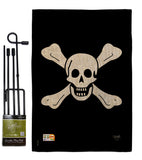 Richard Worley - Pirate Coastal Vertical Impressions Decorative Flags HG107038 Made In USA