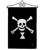Emanuel Wynne - Pirate Coastal Vertical Impressions Decorative Flags HG107039 Made In USA