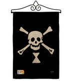 Emanuel Wynne - Pirate Coastal Vertical Impressions Decorative Flags HG107039 Made In USA