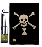 Emanuel Wynne - Pirate Coastal Vertical Impressions Decorative Flags HG107039 Made In USA