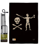 Walter Kennedy - Pirate Coastal Vertical Impressions Decorative Flags HG107041 Made In USA