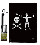 Walter Kennedy - Pirate Coastal Vertical Impressions Decorative Flags HG107041 Made In USA