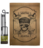 Instant Pirate - Pirate Coastal Vertical Impressions Decorative Flags HG107047 Made In USA