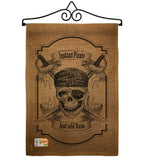 Instant Pirate - Pirate Coastal Vertical Impressions Decorative Flags HG107047 Made In USA