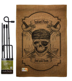 Instant Pirate - Pirate Coastal Vertical Impressions Decorative Flags HG107047 Made In USA