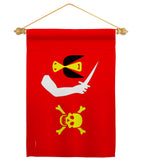 Christopher Moody - Pirate Coastal Impressions Decorative Flags HG141199 Made In USA