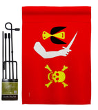 Christopher Moody - Pirate Coastal Impressions Decorative Flags HG141199 Made In USA