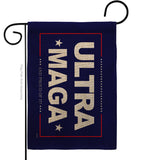 Blue Ultra Maga - Patriotic Americana Horizontal Impressions Decorative Flags HG170274 Made In USA