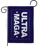 Blue Ultra Maga - Patriotic Americana Horizontal Impressions Decorative Flags HG170274 Made In USA