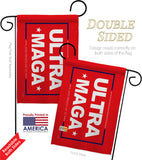 Red Ultra Maga - Patriotic Americana Horizontal Impressions Decorative Flags HG170275 Made In USA