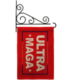 Red Ultra Maga - Patriotic Americana Horizontal Impressions Decorative Flags HG170275 Made In USA