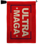 Red Ultra Maga - Patriotic Americana Horizontal Impressions Decorative Flags HG170275 Made In USA