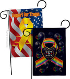 My Love Is Love - Pride Inspirational Vertical Impressions Decorative Flags HG190106 Made In USA