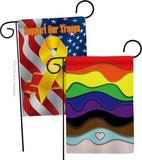 Pride - Pride Inspirational Vertical Impressions Decorative Flags HG190108 Made In USA