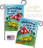 School Bus - School & Education Special Occasion Vertical Impressions Decorative Flags HG115090 Made In USA