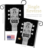 Rock Music - School & Education Special Occasion Vertical Impressions Decorative Flags HG115212 Made In USA