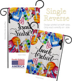 School Year Ready - School & Education Special Occasion Vertical Impressions Decorative Flags HG115261 Made In USA