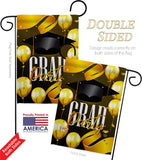 Grad Party - School & Education Special Occasion Vertical Impressions Decorative Flags HG192603 Made In USA