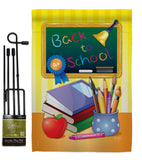 Back to School - School & Education Special Occasion Vertical Impressions Decorative Flags HG115074 Imported