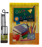 Back to School - School & Education Special Occasion Vertical Impressions Decorative Flags HG115074 Imported