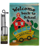 School Bus - School & Education Special Occasion Vertical Impressions Decorative Flags HG115090 Made In USA