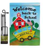 School Bus - School & Education Special Occasion Vertical Impressions Decorative Flags HG115090 Made In USA