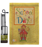 School Days - School & Education Special Occasion Vertical Impressions Decorative Flags HG115105 Made In USA