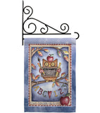 Owl Live Laugh Learn - School & Education Special Occasion Vertical Impressions Decorative Flags HG115107 Made In USA