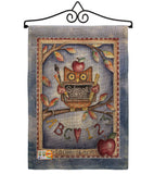 Owl Live Laugh Learn - School & Education Special Occasion Vertical Impressions Decorative Flags HG115107 Made In USA