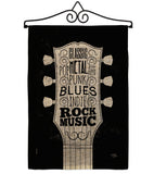 Rock Music - School & Education Special Occasion Vertical Impressions Decorative Flags HG115212 Made In USA