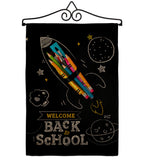 Weclome Back to School - School & Education Special Occasion Vertical Impressions Decorative Flags HG137425 Made In USA