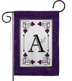 Classic A Initial - Simply Beauty Interests Vertical Impressions Decorative Flags HG130001 Made In USA