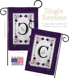 Classic C Initial - Simply Beauty Interests Vertical Impressions Decorative Flags HG130003 Made In USA