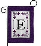 Classic E Initial - Simply Beauty Interests Vertical Impressions Decorative Flags HG130005 Made In USA