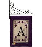 Classic A Initial - Simply Beauty Interests Vertical Impressions Decorative Flags HG130001 Made In USA