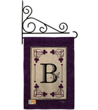 Classic B Initial - Simply Beauty Interests Vertical Impressions Decorative Flags HG130002 Made In USA