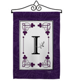 Classic I Initial - Simply Beauty Interests Vertical Impressions Decorative Flags HG130009 Made In USA