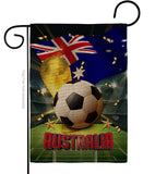 World Cup Australia - Sports Interests Vertical Impressions Decorative Flags HG190114 Made In USA