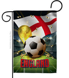 World Cup England - Sports Interests Vertical Impressions Decorative Flags HG190123 Made In USA