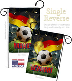 World Cup Germany - Sports Interests Vertical Impressions Decorative Flags HG190125 Made In USA