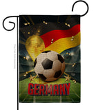 World Cup Germany - Sports Interests Vertical Impressions Decorative Flags HG190125 Made In USA