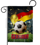 World Cup Germany - Sports Interests Vertical Impressions Decorative Flags HG190125 Made In USA