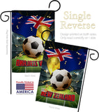 World Cup New Zealand - Sports Interests Vertical Impressions Decorative Flags HG190132 Made In USA