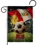 World Cup Peru - Sports Interests Vertical Impressions Decorative Flags HG190133 Made In USA