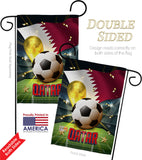 World Cup Qatar - Sports Interests Vertical Impressions Decorative Flags HG190136 Made In USA