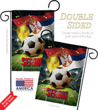 World Cup Serbia - Sports Interests Vertical Impressions Decorative Flags HG190139 Made In USA