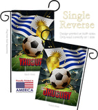 World Cup Uruguay - Sports Interests Vertical Impressions Decorative Flags HG190147 Made In USA