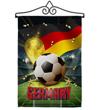 World Cup Germany - Sports Interests Vertical Impressions Decorative Flags HG190125 Made In USA