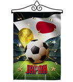 World Cup Japan - Sports Interests Vertical Impressions Decorative Flags HG190128 Made In USA