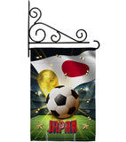 World Cup Japan - Sports Interests Vertical Impressions Decorative Flags HG190128 Made In USA